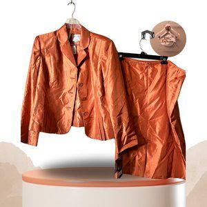 Collections for Le Suit | Orange Suit Skirt